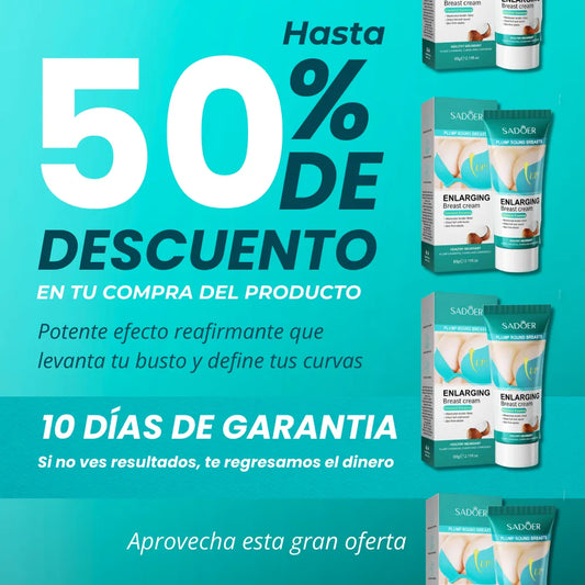 crema reafirmante de senos