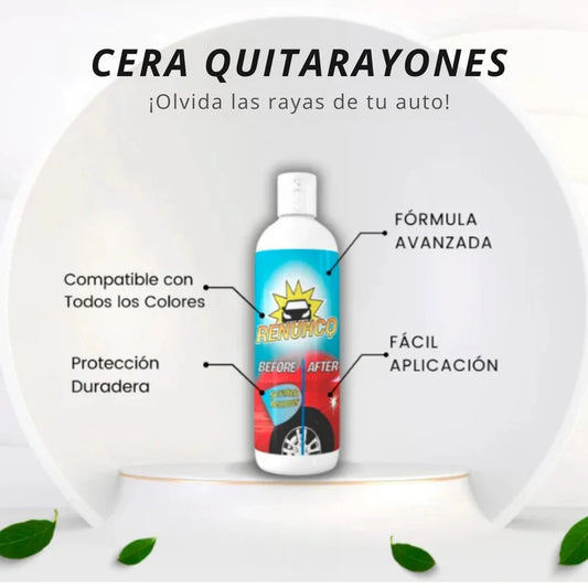CERA QUITA RAYONES PARA VEHICULOS
