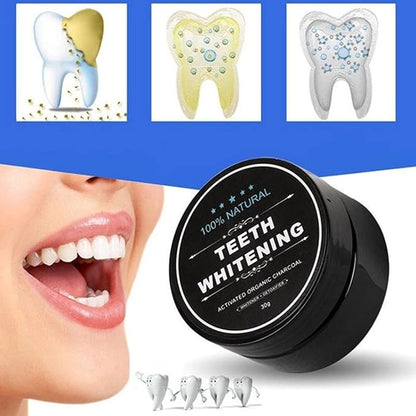 Blanqueador dental de carbon activo