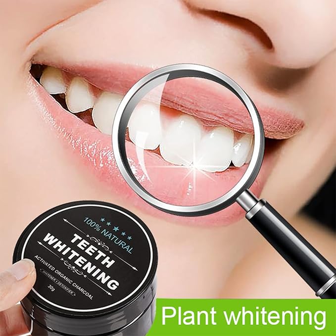 Blanqueador dental de carbon activo