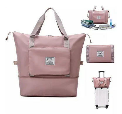 BOLSA DE VIAJE PLEGABLE Y EXPANDIBLE