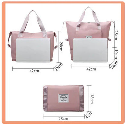 BOLSA DE VIAJE PLEGABLE Y EXPANDIBLE