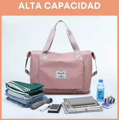 BOLSA DE VIAJE PLEGABLE Y EXPANDIBLE