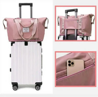 BOLSA DE VIAJE PLEGABLE Y EXPANDIBLE