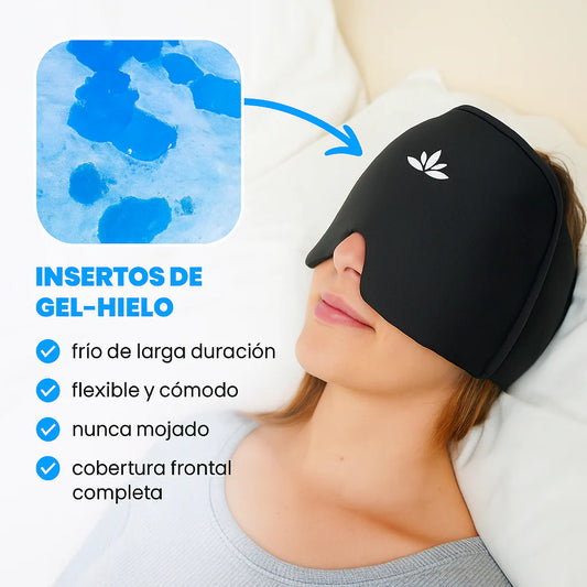 GORRO DE GEL TÉRMICO - ALIVIO PARA MIGRAÑAS Y ESTRES