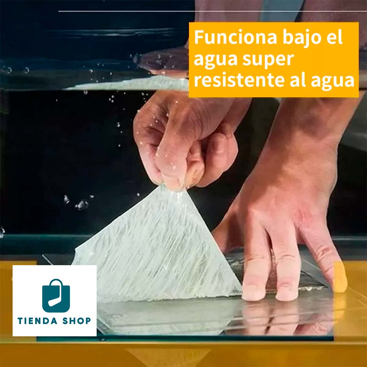 Cinta tapagoteras cero lluvia